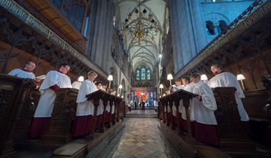 Evensong at Chichester Cathedral