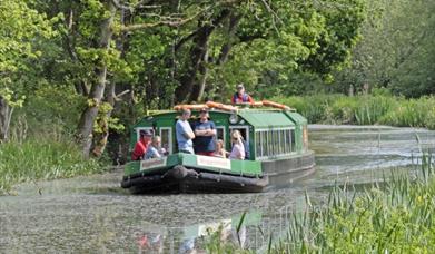 Canal boat trips on the Wey & Arun Canal
