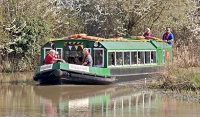 Canal boat trips on the Wey & Arun Canal