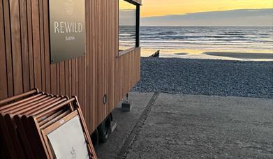 Rewild Sauna at Bracklesham Bay