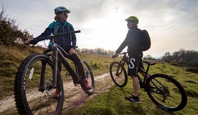 Mountain Biking on South Downs Way