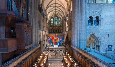 A view inside Chichester Cathedral