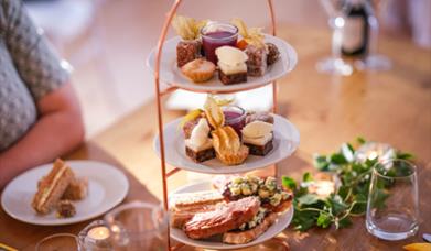 Afternoon Tea at Cowdray's Walled Garden.