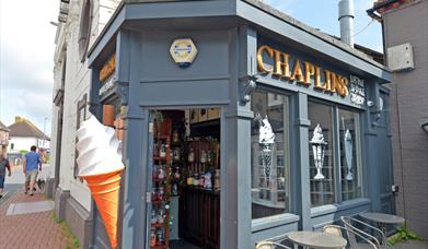 view of Chaplins Little Shake Shop, Selsey