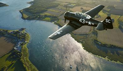 Flying at Goodwood Aerodrome