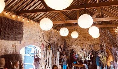 People shopping at Maker's Barn Petworth