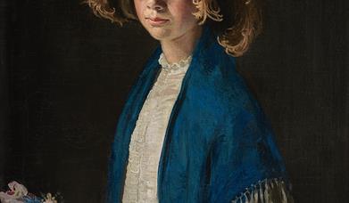 Nancy in a Feather Hat