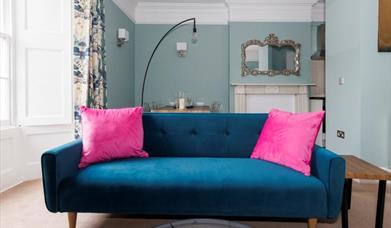 interior of St Richard's apartment at Chichester Cathedral
