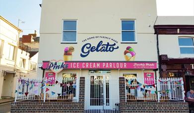 Pinks Parlour Exterior