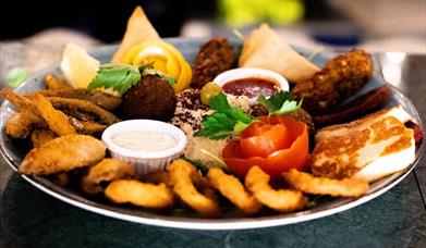Food at Reina Kitchen & Meze Bar