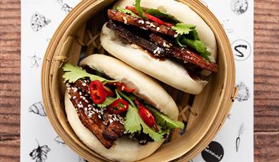 Food at Cloisters Kitchen & Garden, Chichester Cathedral