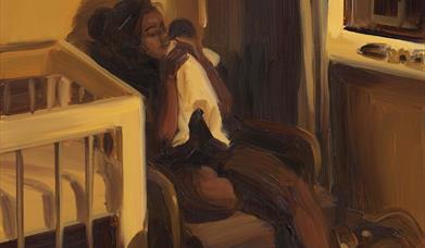 Caroline Walker painting