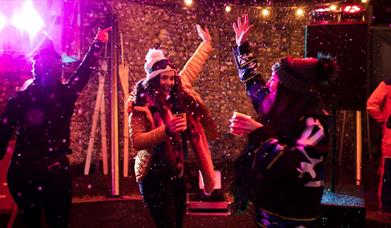 Kennels après ski party, Goodwood, West Sussex