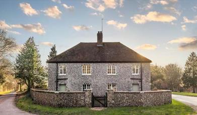 A view of Goodwood's Peach Tree & Crab Apple cottages