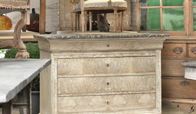 a bleached Louis Philippe Commode