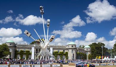 The Festival of Speed Hillclimb at Goodwood House